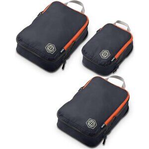 Compression Packing Cubes Set for Travel - Lightweight, Durable Clothes